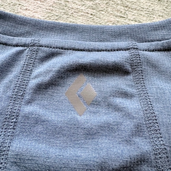 Black Diamond Women's Long-Sleeve Crew Tee base layer - Navy - Picture 7 of 8